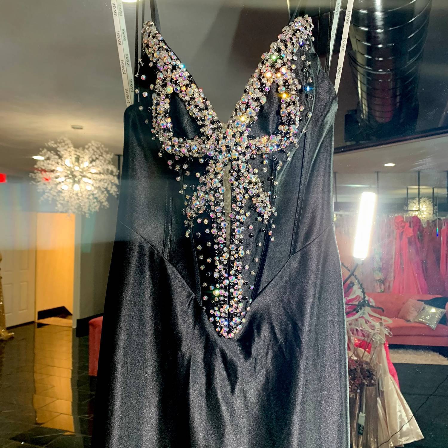 New Jovani Women's Jamie Gown In Black